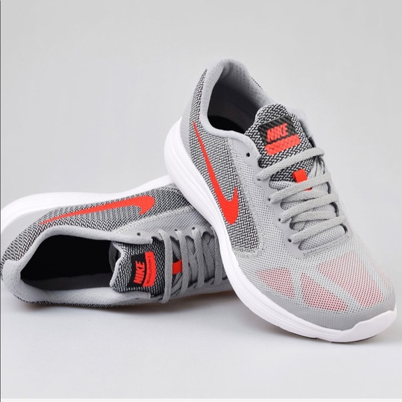 Nike Shoes - NIKE REVOLUTION 3 WOLF GREY WOMENS SHOES